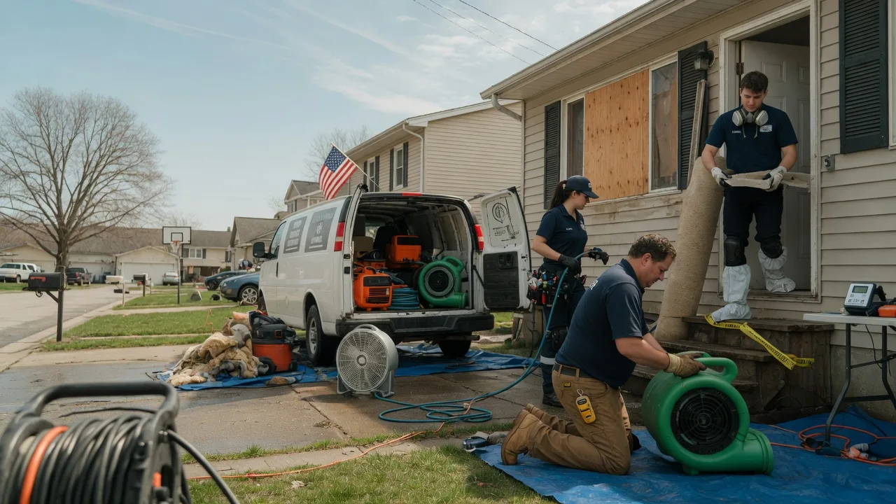 Water Damage Restoration in Longton, KS near me